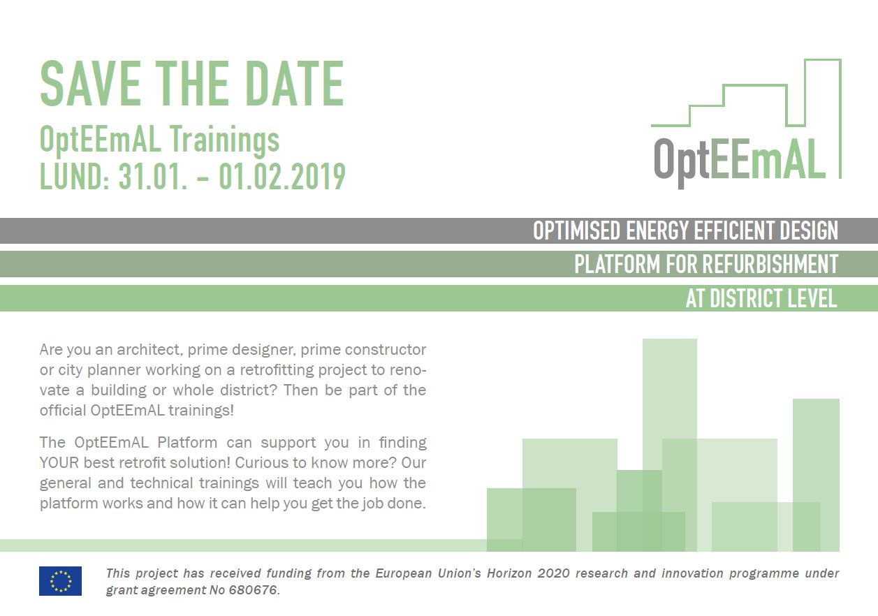 Save the date training Lund 1